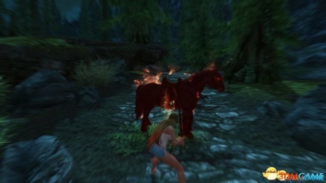 上古卷轴5 Saber咖喱棒附魔MOD