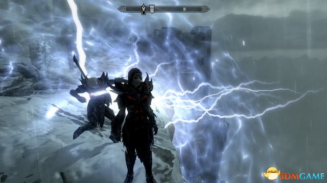 上古卷轴5 暴雨下的雷电效果MOD