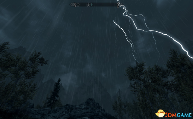 上古卷轴5 暴雨下的雷电效果MOD