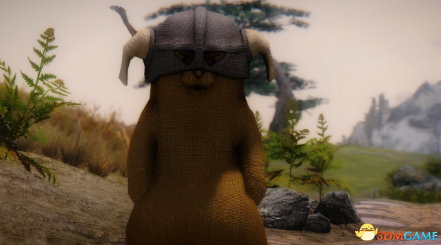 上古卷轴5 毛绒玩具泰迪小熊独立随从MOD