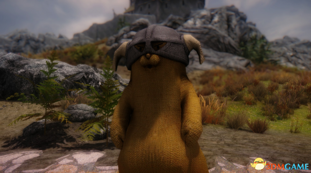 上古卷轴5 毛绒玩具泰迪小熊独立随从MOD