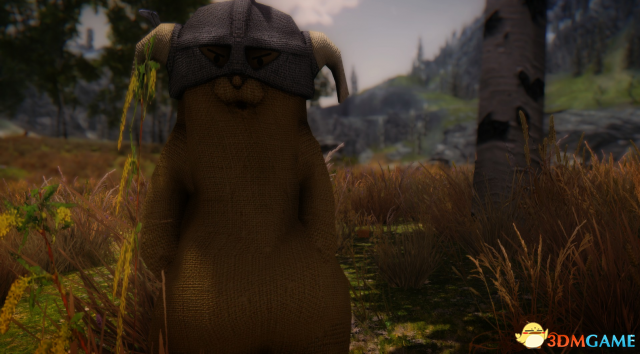 上古卷轴5 毛绒玩具泰迪小熊独立随从MOD