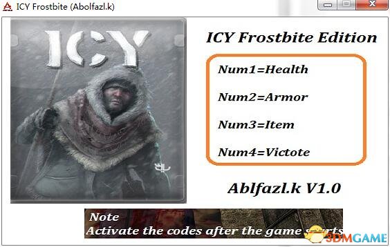 ICY：霜冻版 v1.0四项修改器[Abolfazl.k]