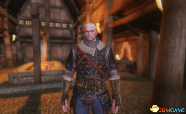 上古卷轴5 巫师3利维亚的杰洛特护甲整合包