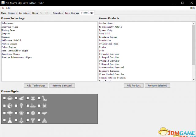 无人深空 v1.3存档修改器 v1.3.7