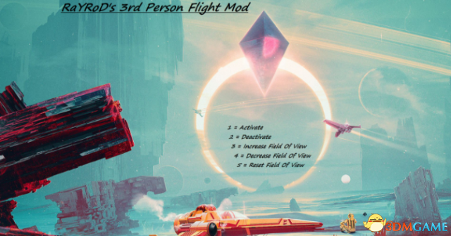 无人深空 v1.3第三人称MOD