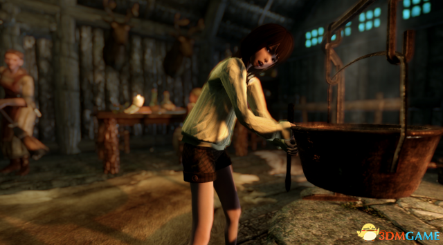 上古卷轴5 激萌短发小萝莉随从美羽MOD