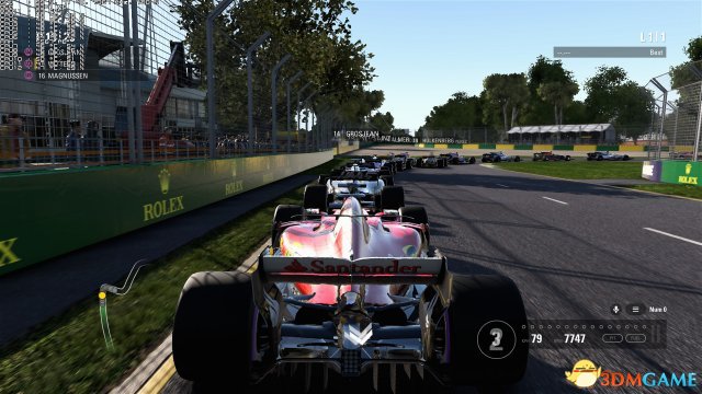 《F1 2017》PC版性能表现分析 优化扎实选项众多