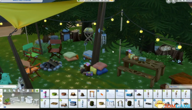 模拟人生4家庭游乐区建造视频 家庭游乐区速建方法