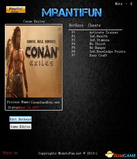 流放者柯南 v2017.8.31十五项修改器[MrAntiFun]