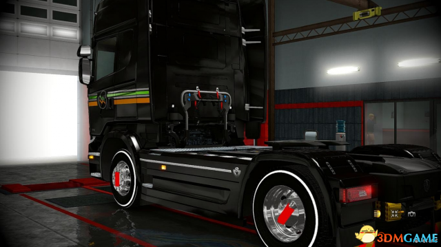 欧洲卡车模拟2 1.28斯堪尼亚美铝制轮毂MOD v1.0