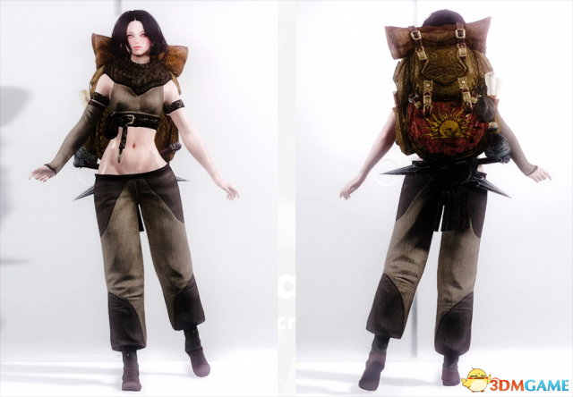 上古卷轴5 吸血鬼随从妹子米娜哈克美化MOD