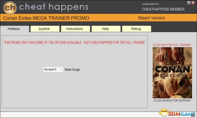 流放者柯南 #65582-13669无限饥饿修改器[ch]