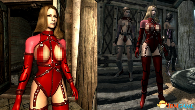 上古卷轴5 极恶玫瑰连体束身衣MOD