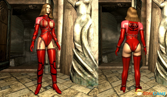 上古卷轴5 极恶玫瑰连体束身衣MOD