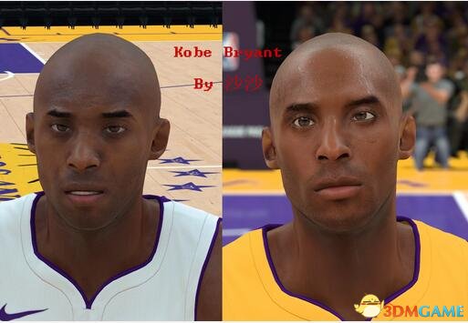 NBA2K18 超酷真实科比面补