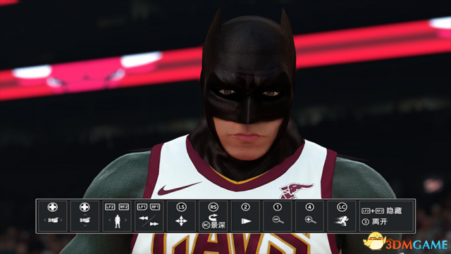 NBA2K18 蝙蝠侠V1面具MOD