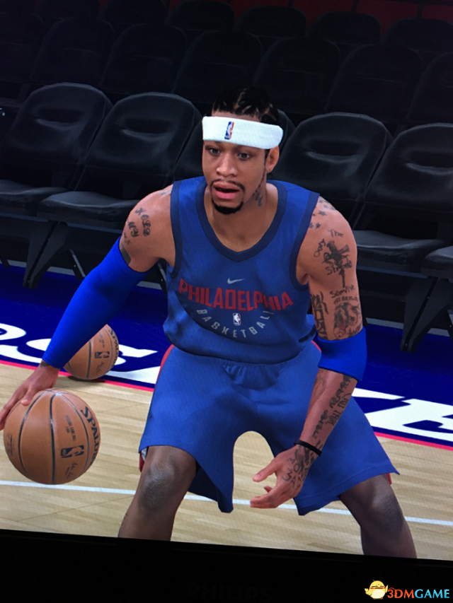 NBA2K18 阿伦艾弗森完整纹身MOD