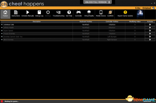 ECHO 六项修改器[cheathappens]