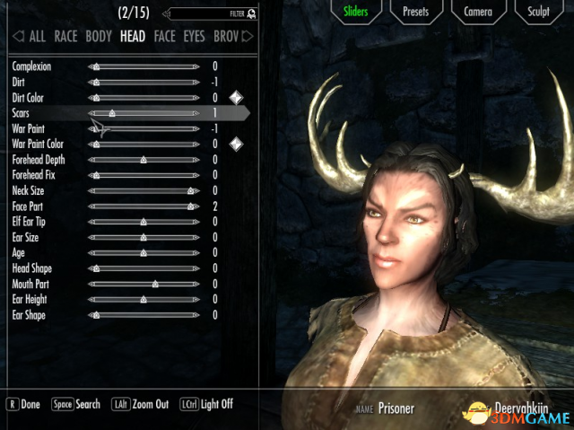 上古卷轴5 Driinkiin德林基恩鹿人种族MOD