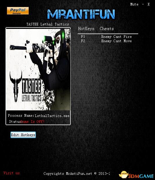 致命战术 v2017.09.25两项修改器