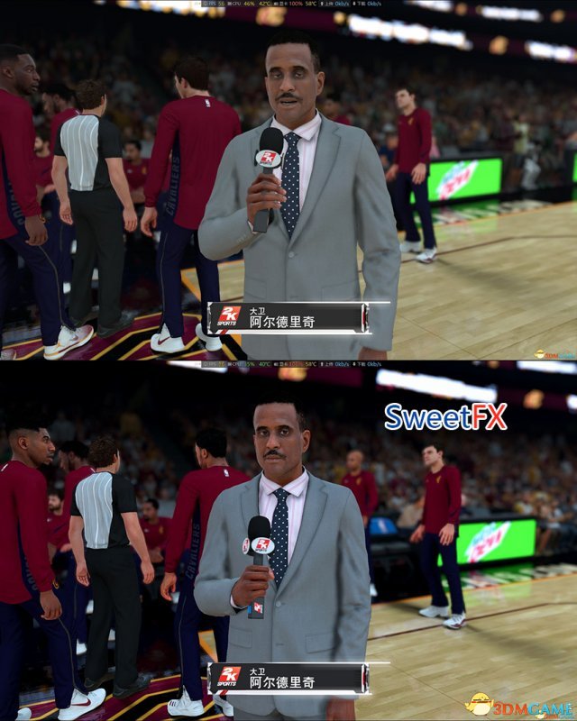 NBA2K18 SweetFX+ENB去雾霾美化补丁
