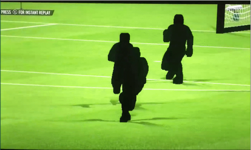 《FIFA 18》Switch版BUG 全员黑化变成影子传说