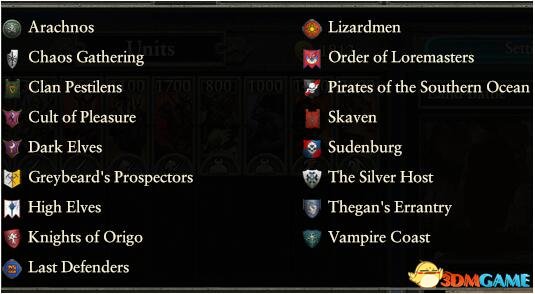 全面战争：战锤2 解锁自定义全部种族MOD