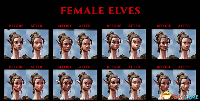 神界：原罪2 v3.0.146.969更年轻光泽人物美化包MOD v5