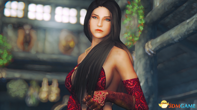 上古卷轴5 UNP乌木性感女巫战袍MOD