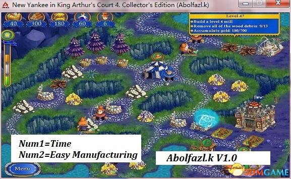 亚瑟王的木工坊4 v1.0无限时间轻松制造修改器[MAF]