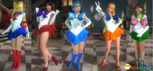 死或生5：最后一战 月光美少女战士服装包MOD