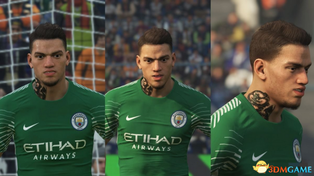 实况足球2018 曼切斯特城门将埃德森纹身补丁