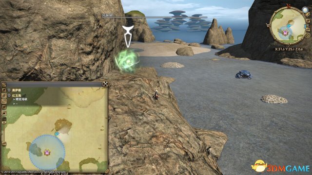 最终幻想14 4.0版本风脉泉坐标一览 FF14风脉泉攻略