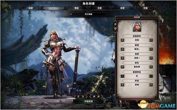 神界：原罪2 黑环女巫套装替换人女法