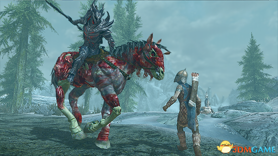 上古卷轴5 万圣节特别版僵尸马MOD