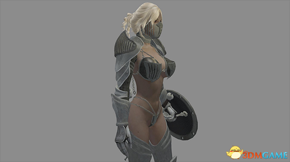 上古卷轴5 CBBE钢铁骑士性感清凉铠甲MOD