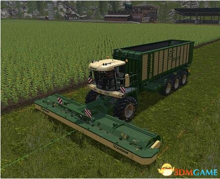 模拟农场17 大型全自动割草收割机MOD