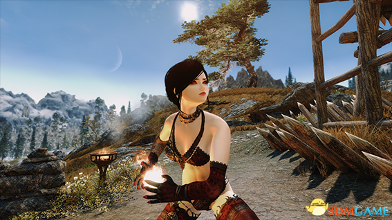 上古卷轴5 魔剑士巨乳玛丽吸血鬼随从MOD