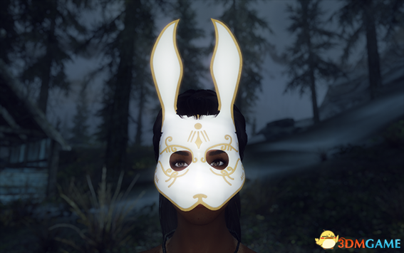 上古卷轴5 生化奇兵狂热兔子面具MOD