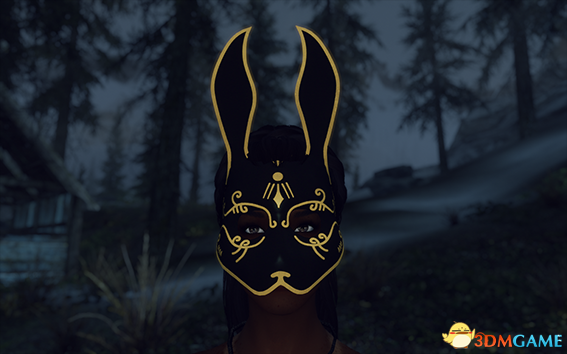 上古卷轴5 生化奇兵狂热兔子面具MOD