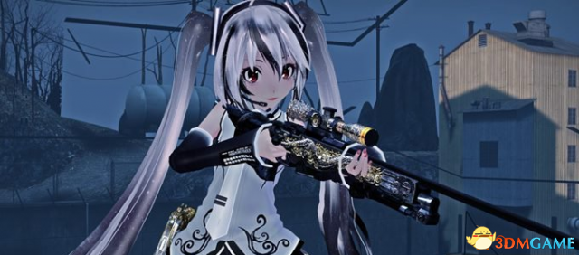 求生之路2 个人定制版银发初音人物MOD