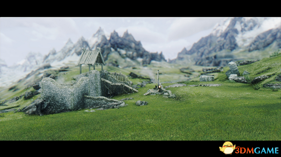 上古卷轴5 浅草草原环境美化MOD