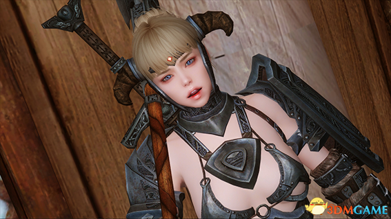 上古卷轴5 韩系R.B独立随从大剑萌妹希尔达MOD