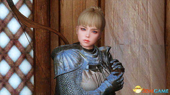 上古卷轴5 韩系R.B独立随从大剑萌妹希尔达MOD