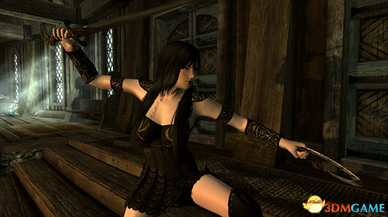 上古卷轴5 战士公主西娜独立随从MOD