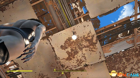 辐射4 浪女美甲束带连衣小裹裙丁字裤MOD