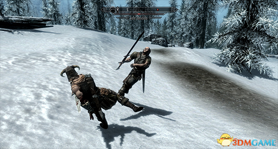 上古卷轴5 踢击腿功动作MOD