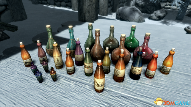 上古卷轴5：天际重制版 天际瓶子美化MOD v0.1.0