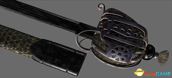 上古卷轴5 传奇苏格兰篮柄宽刃剑MOD